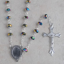 Crystal beads rosary